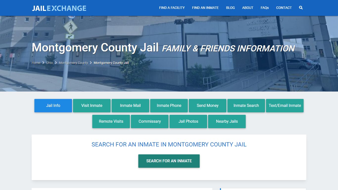 Montgomery County Jail OH | Booking, Visiting, Calls, Phone